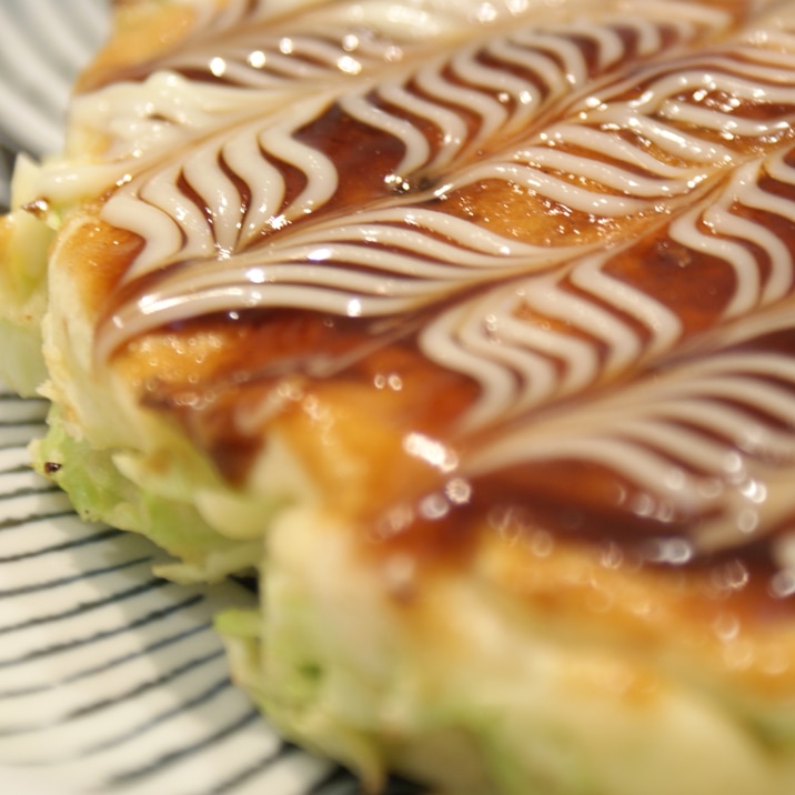 *米粉でお好み焼き*